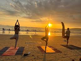 Sunrise Yoga on the Beach